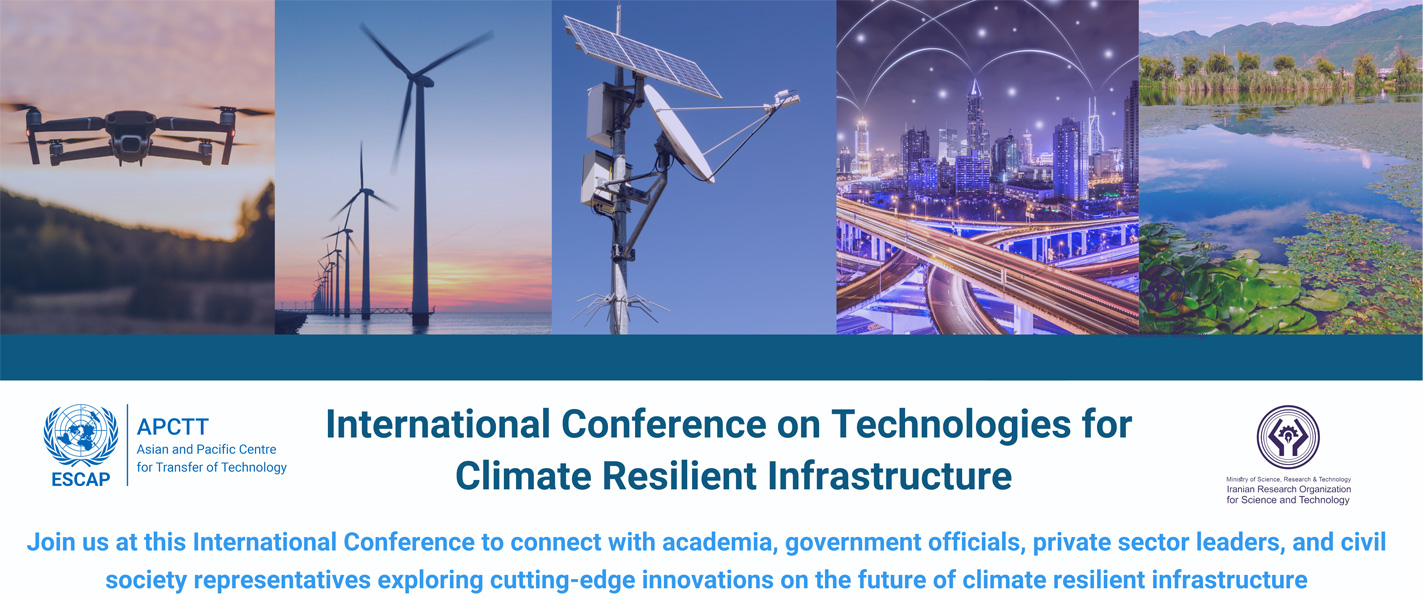 International Conference on Technologies for Climate-resilient Infrastructure